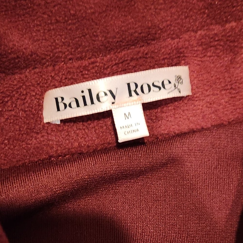 Wine Collared Shacket - Picture 4 of 4